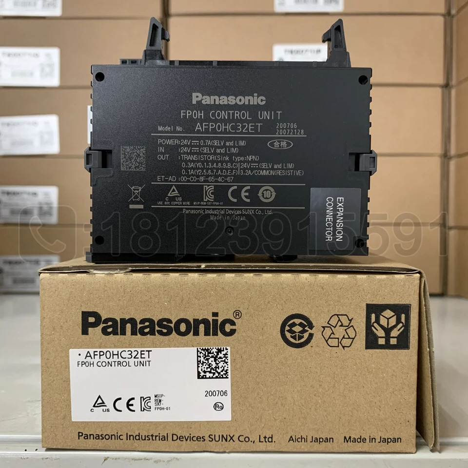 Panasonic / PLC afp0hc32et fp0h-c32et built in Ethernet SD card slot