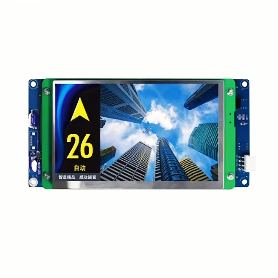 하이페리온 엘리베이터 자동차 디스플레이 MT70-HCB-T5A-XF LCD 그림 기계 7 인치