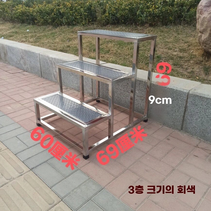 간이 철제계단 스테인레스 이동식계단 기본형 - 상세 이미지 3