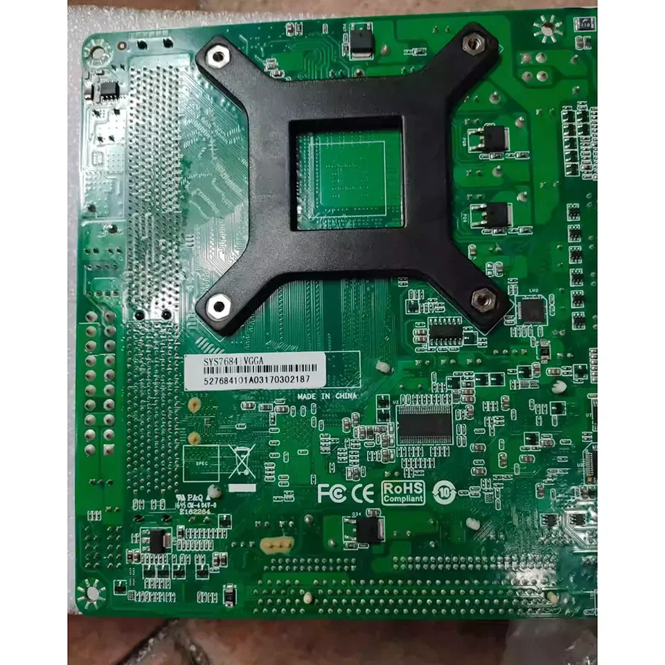 Axiomtek 듀얼 네트 포트Mini-Itx Morherboard G41 멀티 직렬 포트 Sys76841Vgga