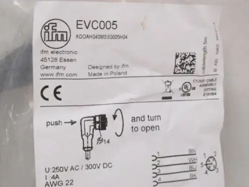 신형 센서 IFM EVC005 1PC