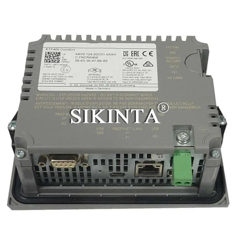 KTP400 기본 패널 새 터치스크린 62124-2DC01-0AX0 4.3인치 완전 리퍼