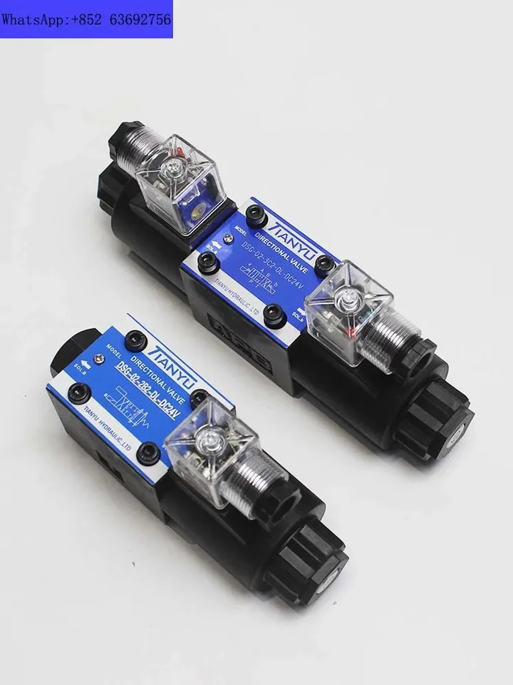 유압 솔레노이드 밸브 DSG-02-3C2-24V 제어 그룹 오일 연구 220V 방향 03-3C4 3C6