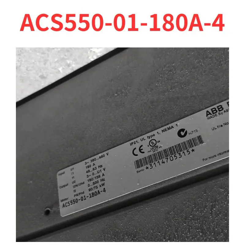 ACS550-01-180A-4 주파수 변환기 리퍼 완료 신