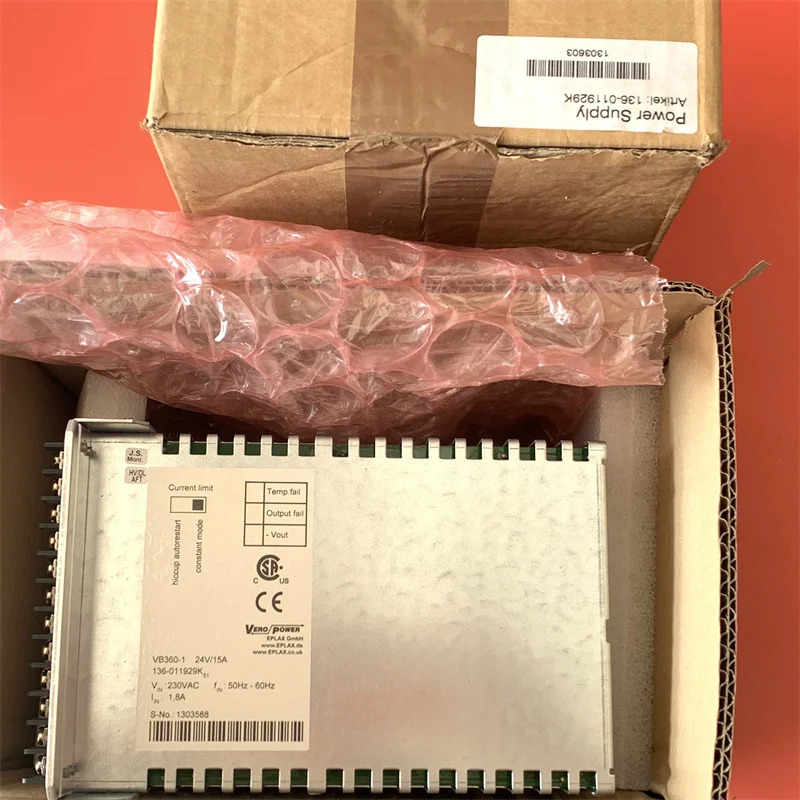 VB360-1 독일 VERO-POWER 스위칭 전원공급장치 136-011929K 24V 15A