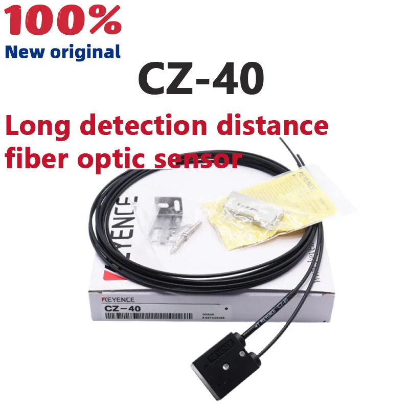 KEYENCE 오리지널 CZ-40 반사형 긴 감지 거리 광섬유센서 환영