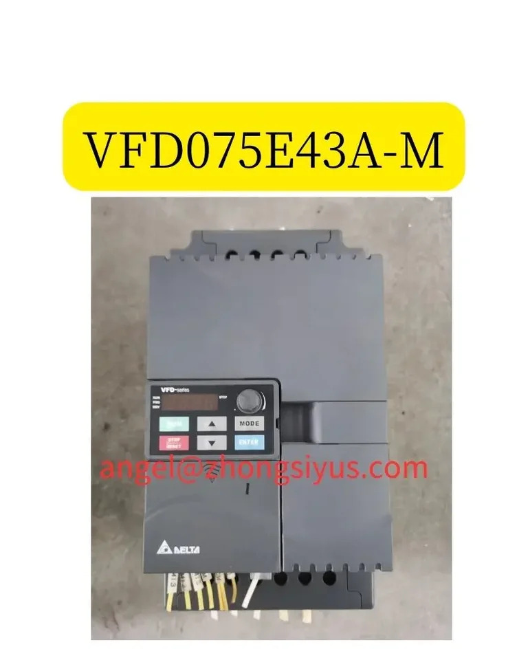 VFD075E43A-M 리퍼 델타 인버터 작동 기능 OK 7.5kW 380V