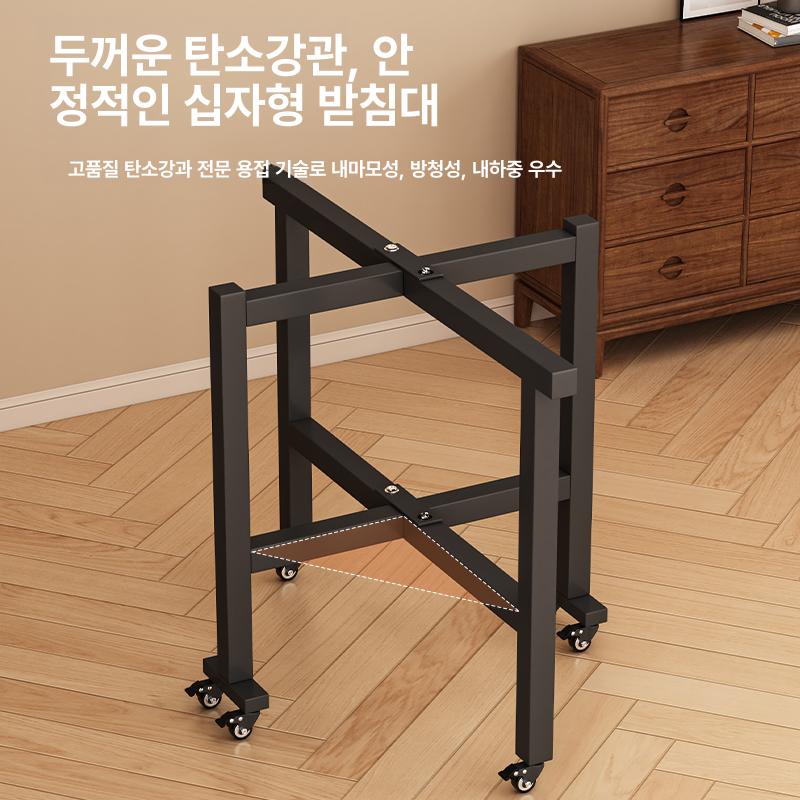 접이식 원형식탁 대형 업소용 중식 다이닝 식당 확장형 다용도 모던 프레임 - 상세 이미지 4