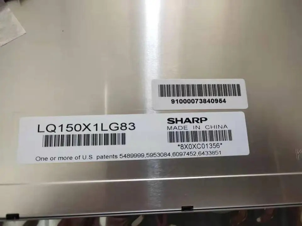 오리지널 15 인치 LQ150X1LG83 동안