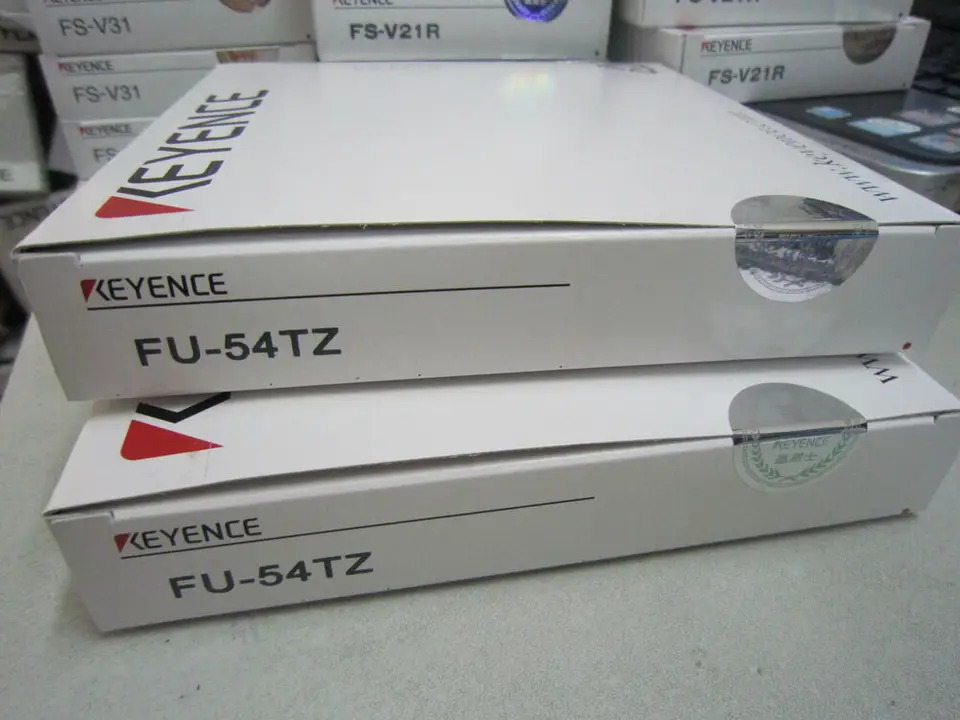 KEYENCE FU-54TZ 디지털 광섬유센서 FU54TZ 케이블 신