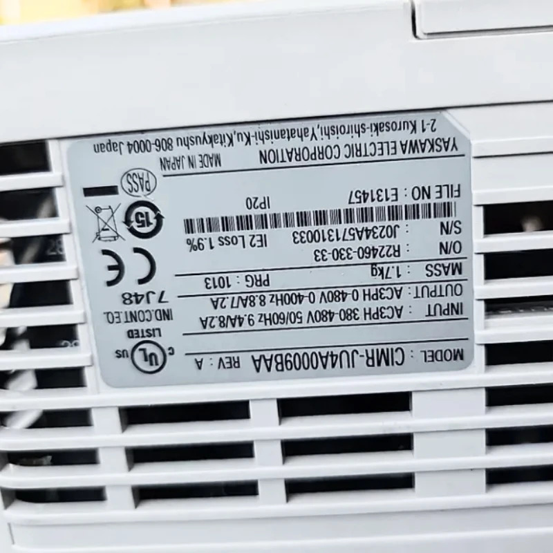 Yaskawa CIMR-JU4A0009BAA CIMRJU4A0009BAA 인버터