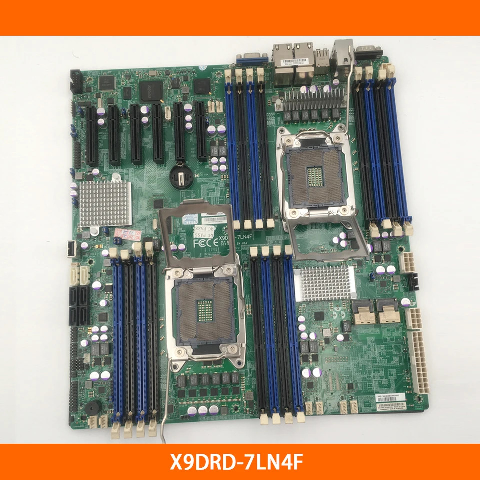2011 듀얼 X79 E5-2600 패밀리 ECC DDR3 LGA2011 PCI-E 3.0 슈퍼마이크로 서버 마더보드 X9DRD-7LN4F