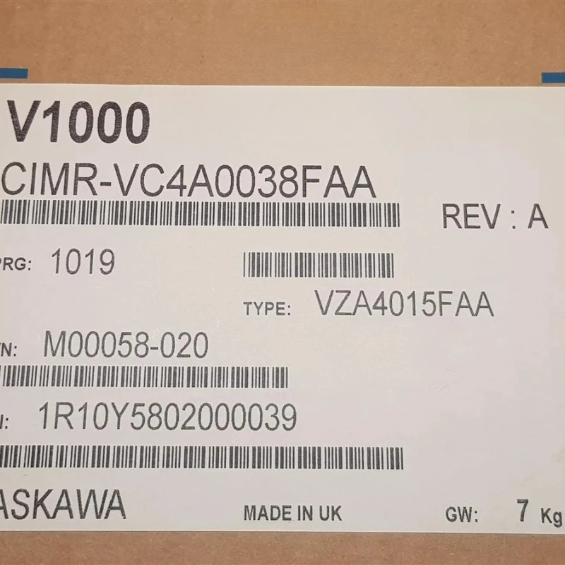 Yaskawa CIMR-VC4A0038FAA 인버터 내 새
