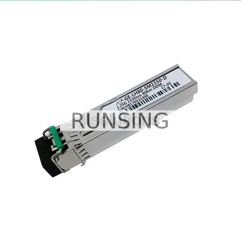 Huasan SFP-GE-LH80-SM1550-D 모듈H3C Gigabit 1.25G 80KM 모듈 리퍼 작동