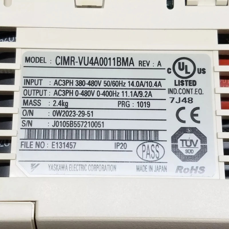 새 Yaskawa CIMR-VU4A0011BMA 인버터