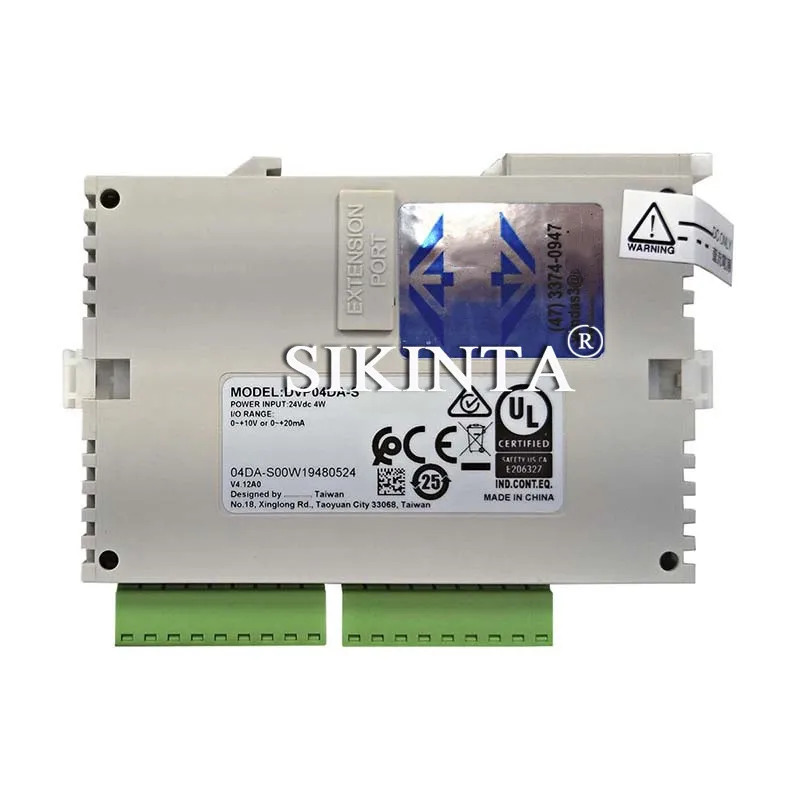 PLC 모듈 DVP04AD-S2 DVP04DA-S2 DVP02DA-S DVP04DA-S 확장 디지털 IO 완전 리퍼