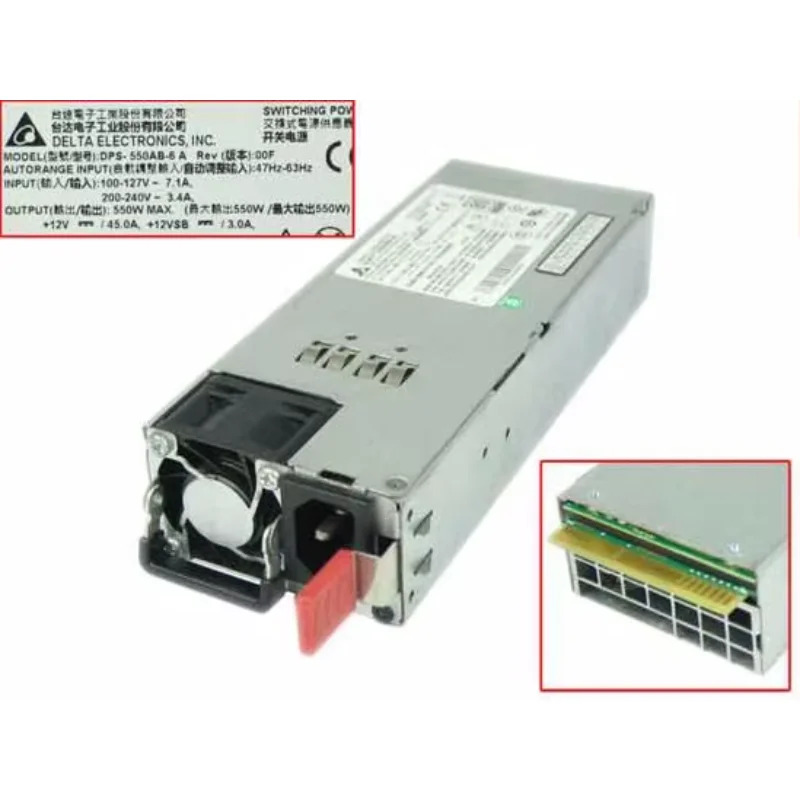 델타 전DPS-550AB-6 A VD1415 서버 전원공급장치 550W
