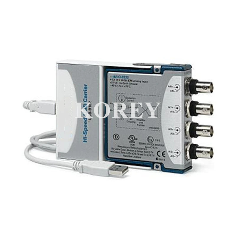 USB-9233 다이나믹 신호장치 24 비트 779365-01 동기 샘플링 아날로그 입력 포장