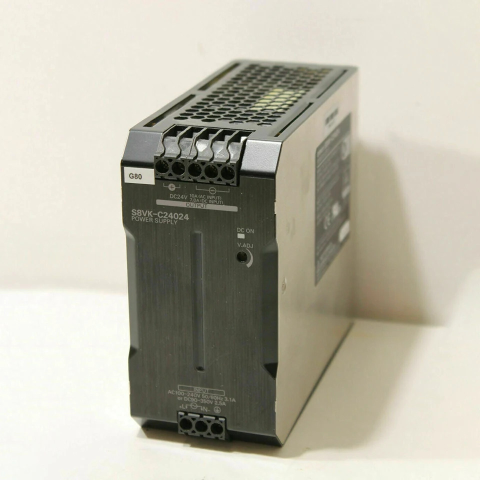 스위칭 전원공급장치 S8VK-C24024 DIN 레일 설치 240W 24V 출력