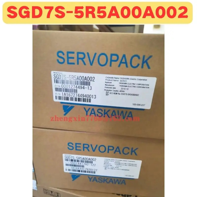 오리지널 SGD7S-5R5A00A002 서보 드라이브 SGD7S 5R5A00A002 신