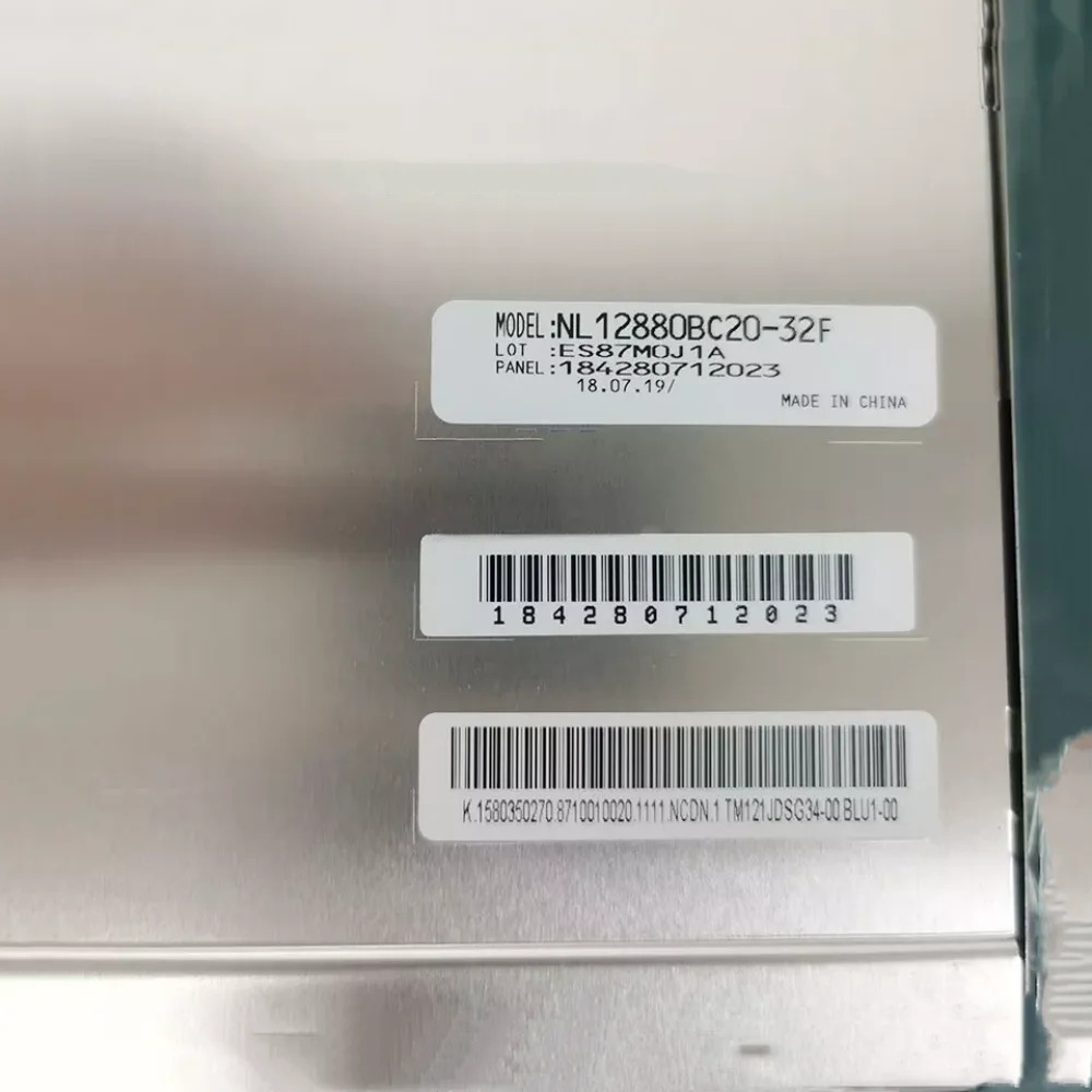 12.1 인치 NL12880BC20-32F LCD 디스플레이 화면 1280x800