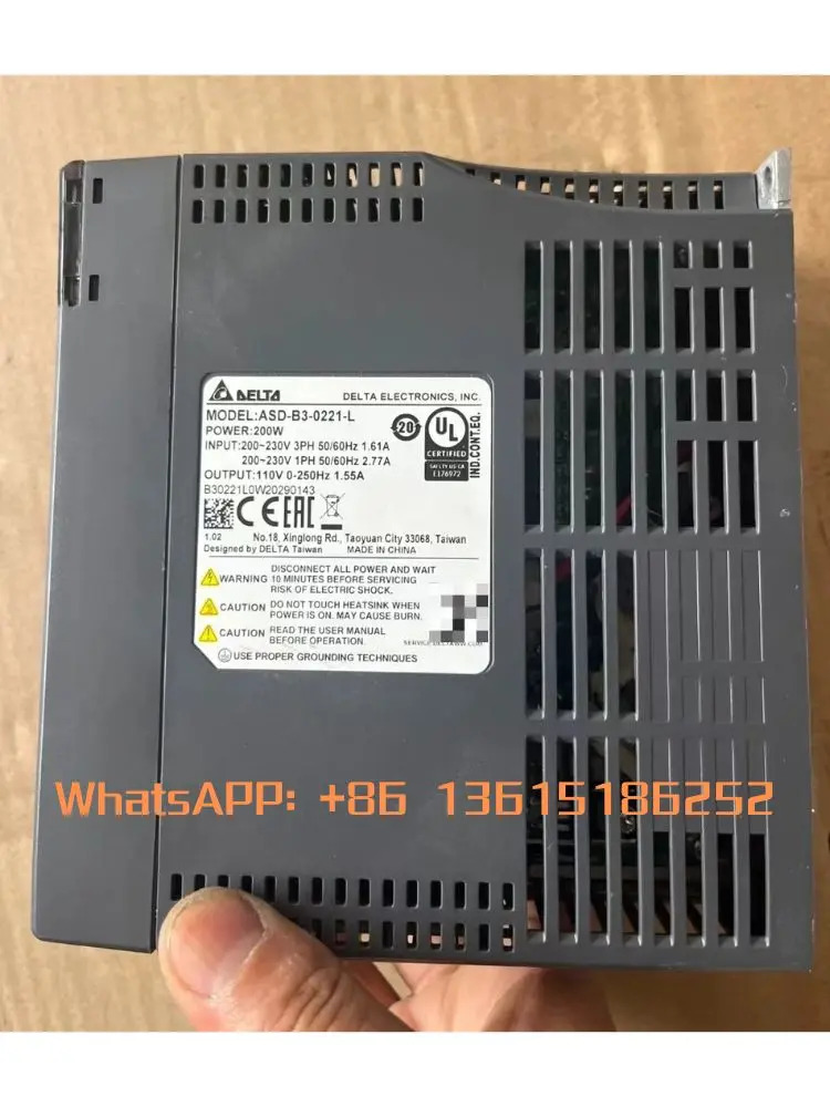 ASD-B3-0221-L 리퍼 서보 드라이브 기능 OK 200W