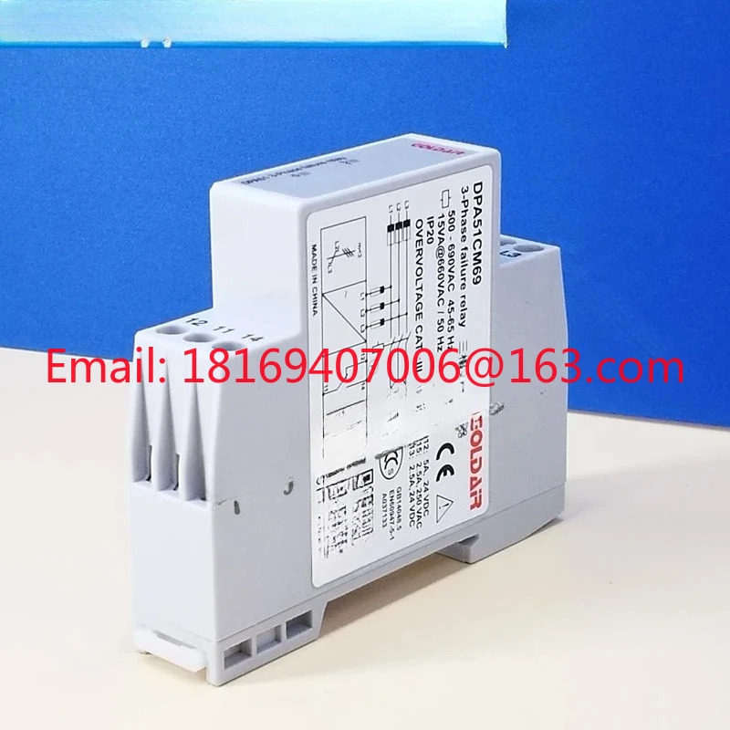 660v/690v 위상 시퀀스 보호 계전기 DPA51CM69 손실 오류 모니터