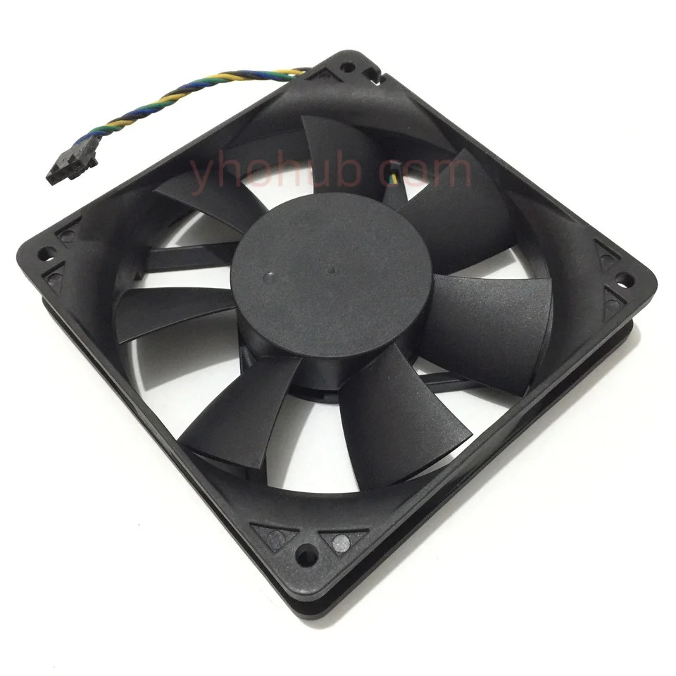 JMC / DaTech 1225-12 HBAPW 12000B0038 DC 12V 1.84A 120x120x25mm 4 와이어 서버 스퀘어 냉각팬