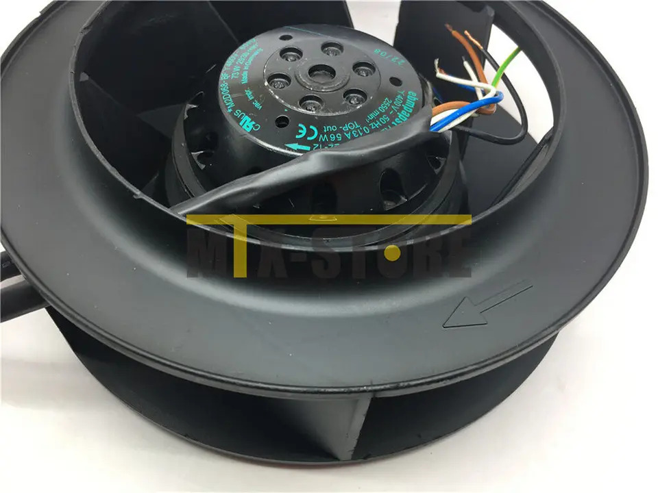 R2D190-AC22-12 원심 냉각팬 400V 56/73W 190mm