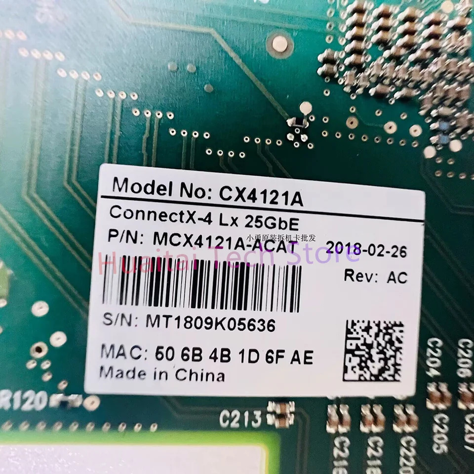 Mellanox 웨이브 ConnectX-4L기가비트 네트워크 카드 MCX4121A-ACAT