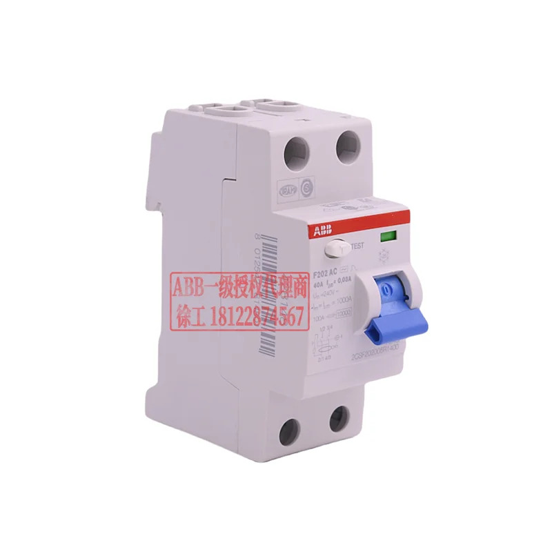 ABB 회로차단기 ELCB F202 AC-25/0.03 공급 코드 2CSF05R1250