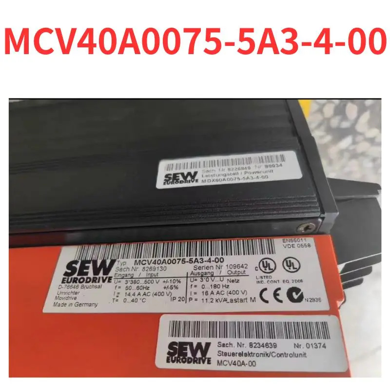새 MCV40A0075-5A3-4-00 드라이브 리퍼 완료
