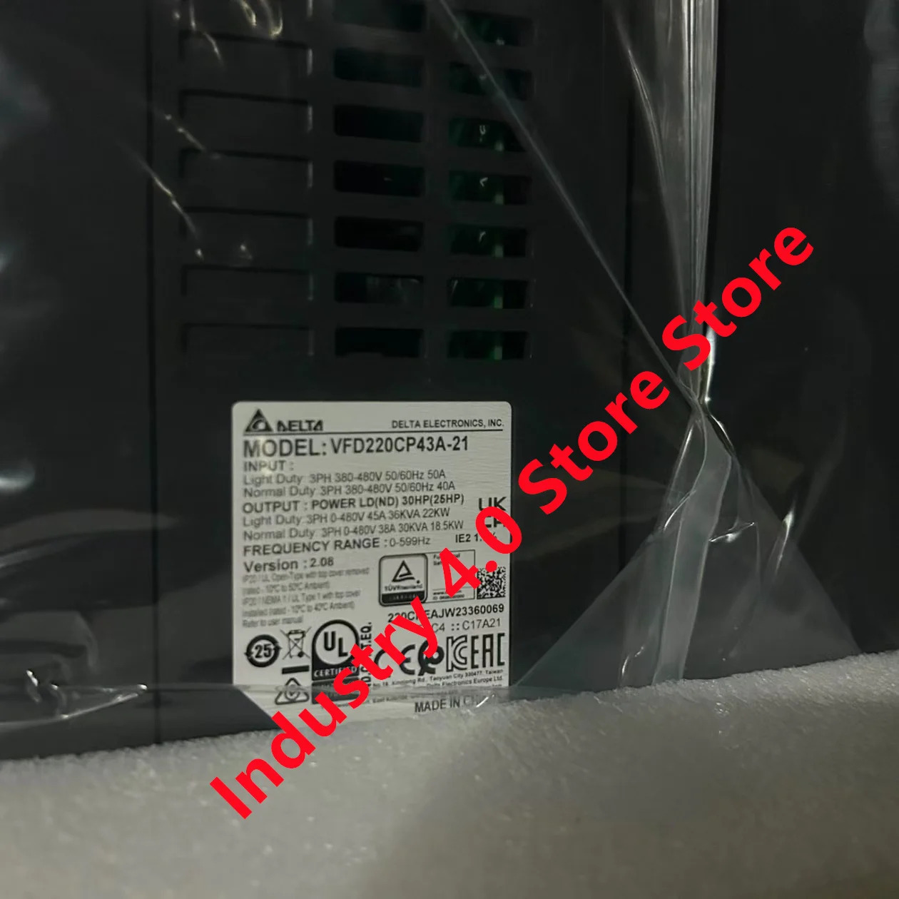 VFD185C43A-21 VFD220CP43A-21 오리지널 신