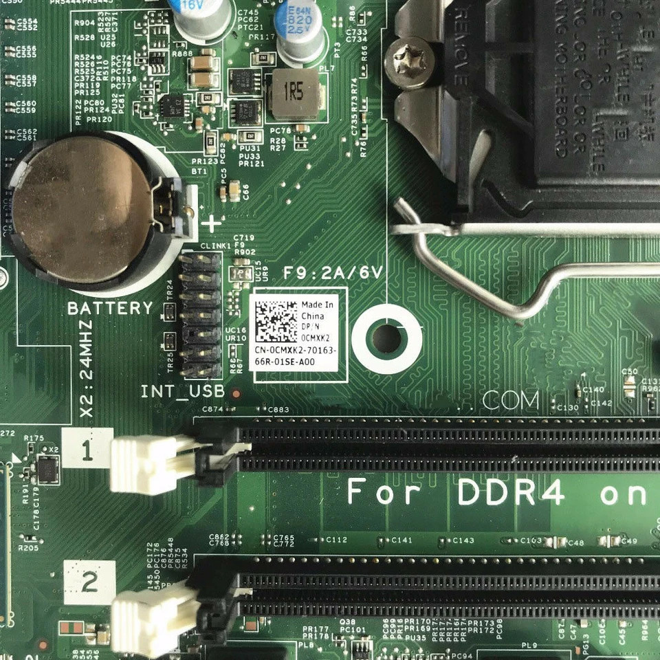 DELL Optiplex 3046 MT 1151 데스크탑 메인보드 마더보드 DDR4 01DDN5 37PFR 1DDN5 CMXK2 GCXFM 16505-2