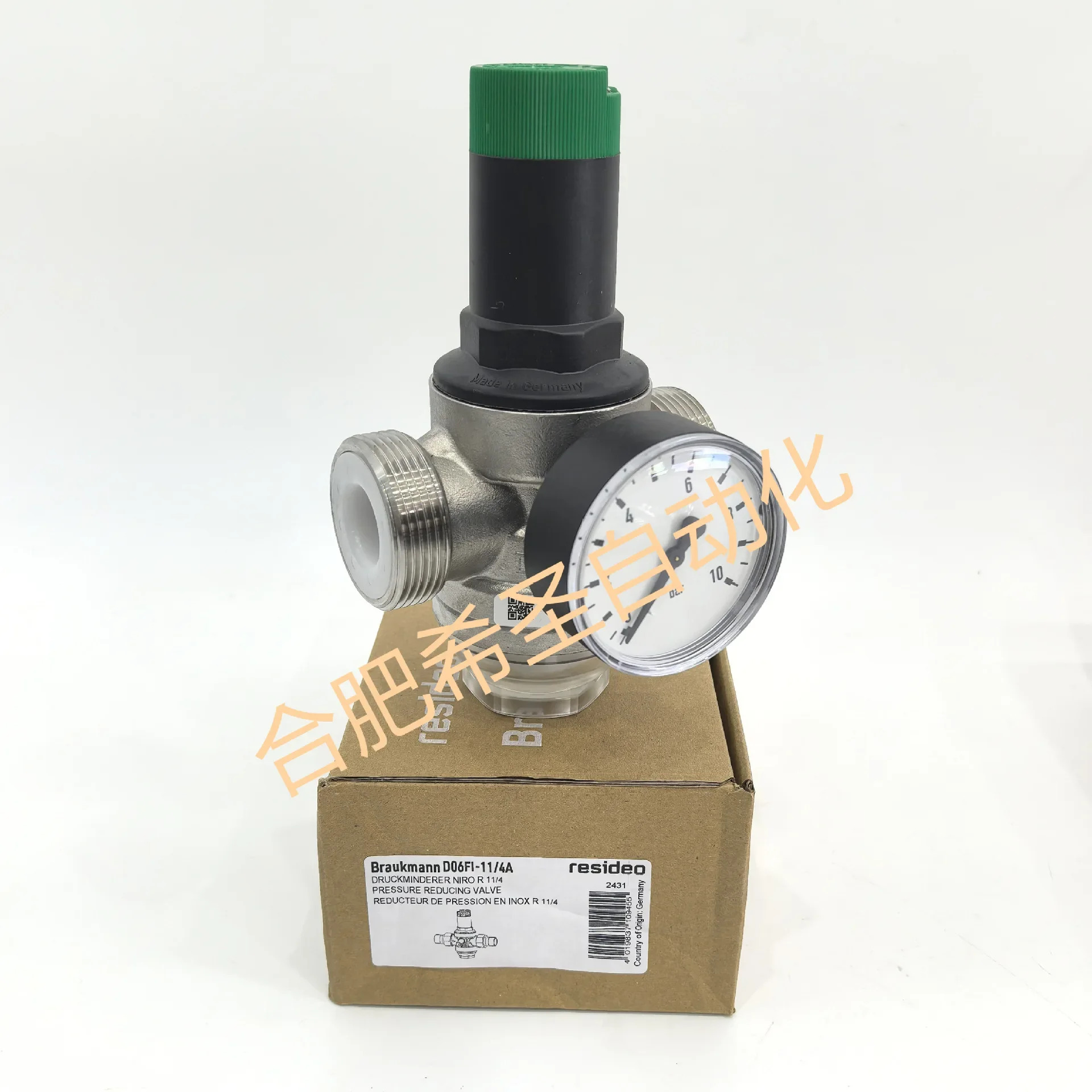 Resideo D06FI-11/4A 스테인레스 스틸 감압밸브 DN32