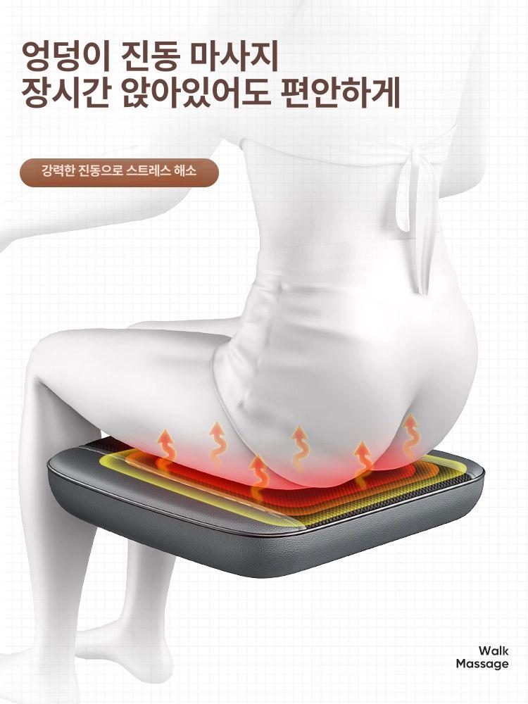 가정용 소형안마의자 안마기 소파형 리클라이너 전신마사지기 등받이 주무름 체어 - 상세 이미지 5
