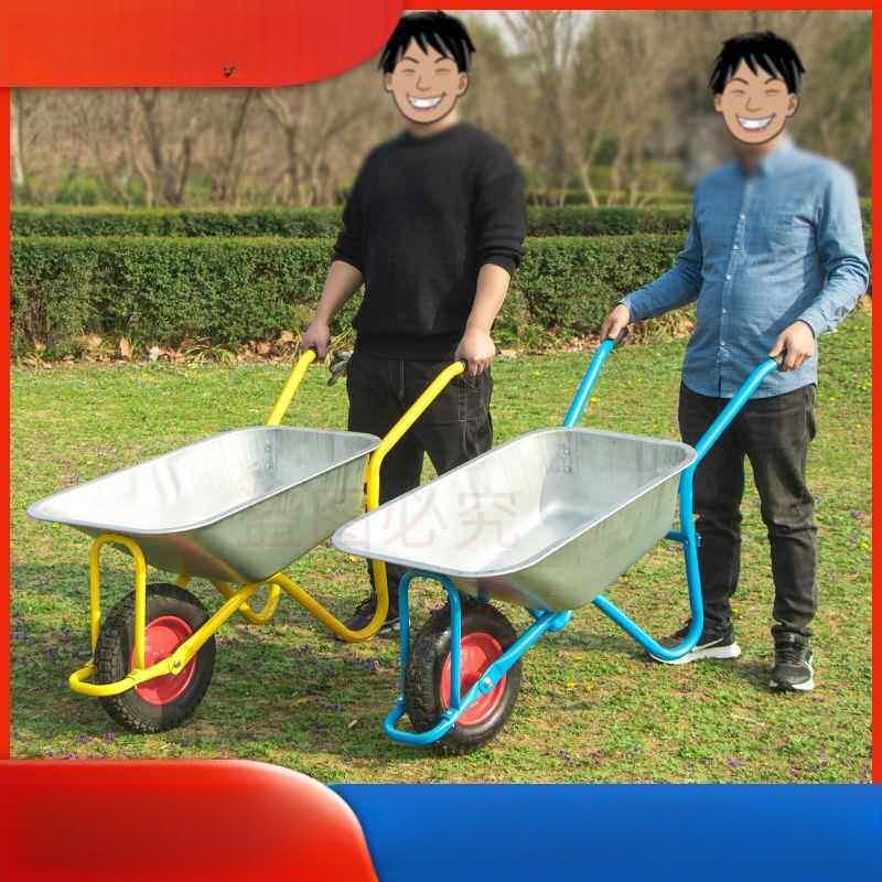 스테인레스 리어카 농장 농업용운반차 농사용 손수레 핸드카트 작업용 외발수레 - 상세 이미지 3