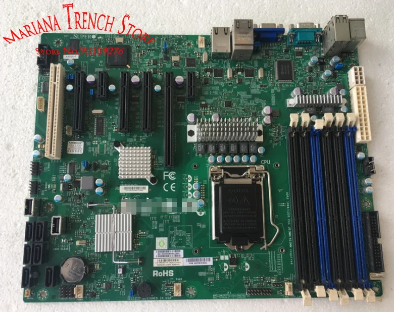 슈퍼마이크로 마더보드X8SIA-F 제온 X3400 / L3400 시리즈 코어 i3 DDR3 PCI-E 2.0
