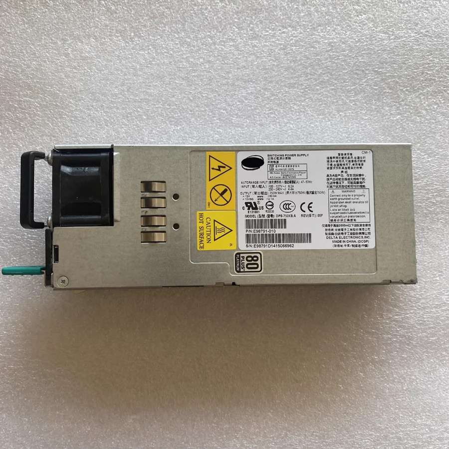 DPS-750XB A E98791-006 E98791-007 750W 스왑 전원공급장치 PSU 80 PLUS Platinum
