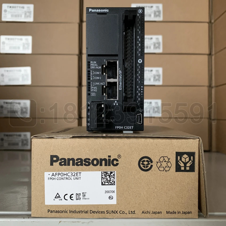 Panasonic / PLC afp0hc32et fp0h-c32et built in Ethernet SD card slot