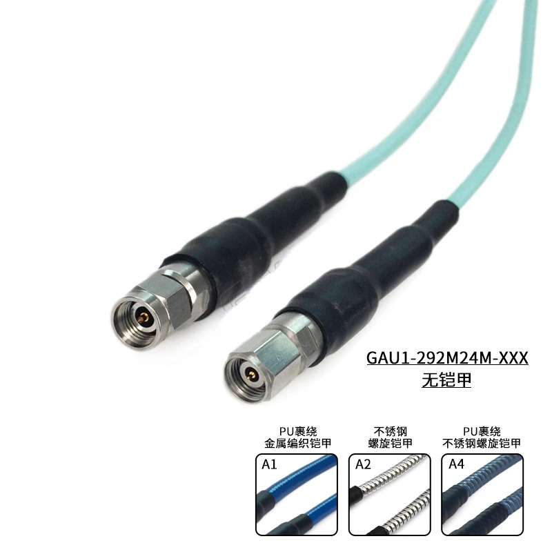 2.92mm 수-2.4mm 수 저손실 케이블 매칭 147A 40G GAU1