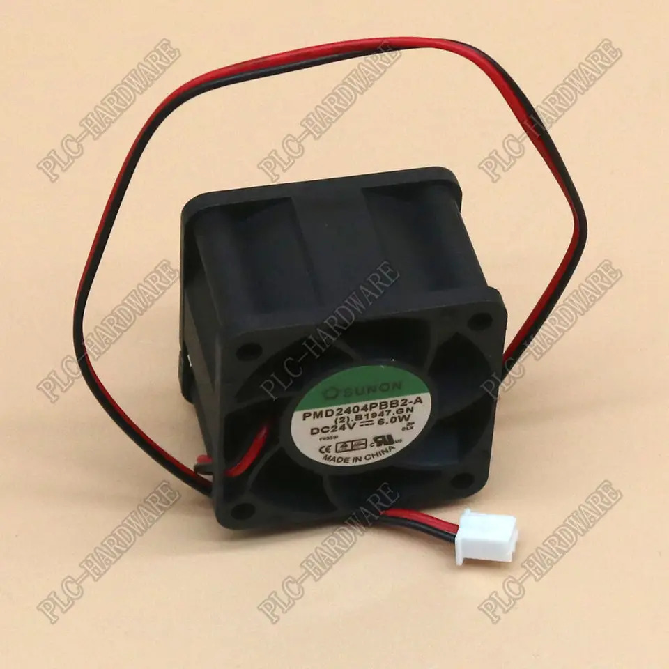 SUNON PMD2404PBB2-A 냉각팬 DC24V 6.0W 2 와이어 40mm