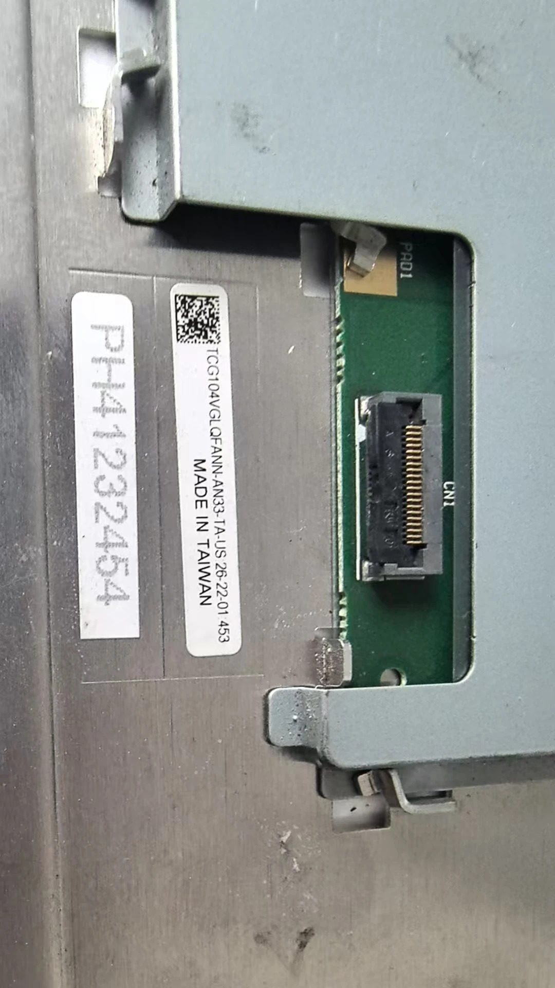 호환 TCG104VGLQFANN-AN33 10.4 640x480 산업LCD 디스플레이 화면