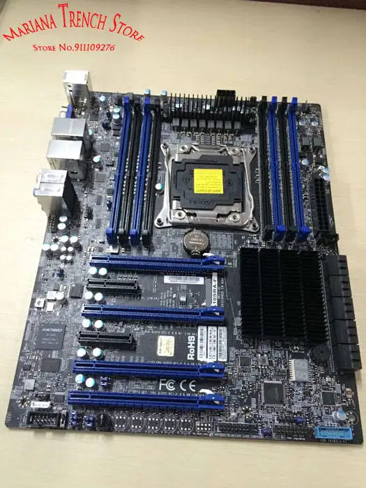Supermicro 마더보드X10SRA-F LGA2011 Xeon E5-2600/1600 v4/v3 코어 i7 DDR4 PCI-E 3.0 SATA3