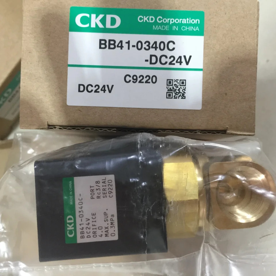 오리지널 CKD 솔레노이드 밸브 BB41-0340C-AC220V BB41-0240C-AC100V-DC24V