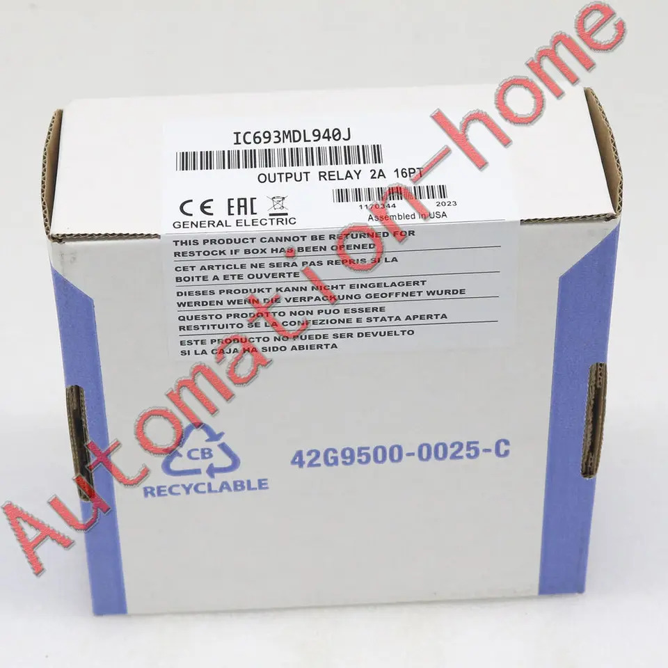 GE Fanuc 출력 릴레이 모듈 QW IC69DL940J 신