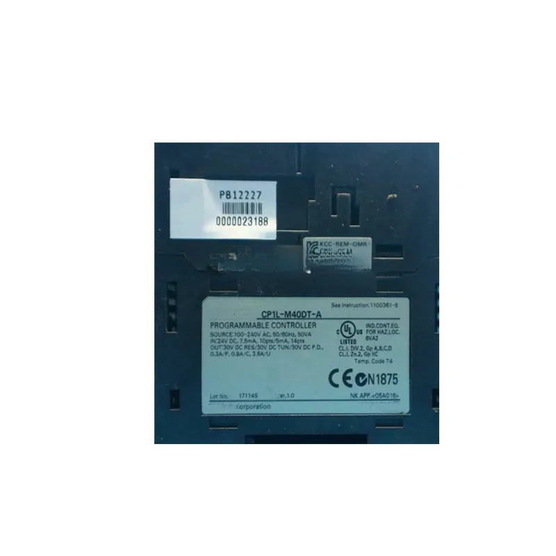 CP1L 시리즈 PLC 모듈 프로그래밍 컨트롤러 CP1L-M60DR-A CP1L-M40DT-A 원본