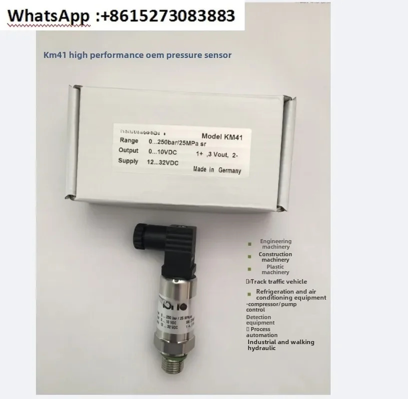 고압 센서 서보 시스템 KM41 400bar