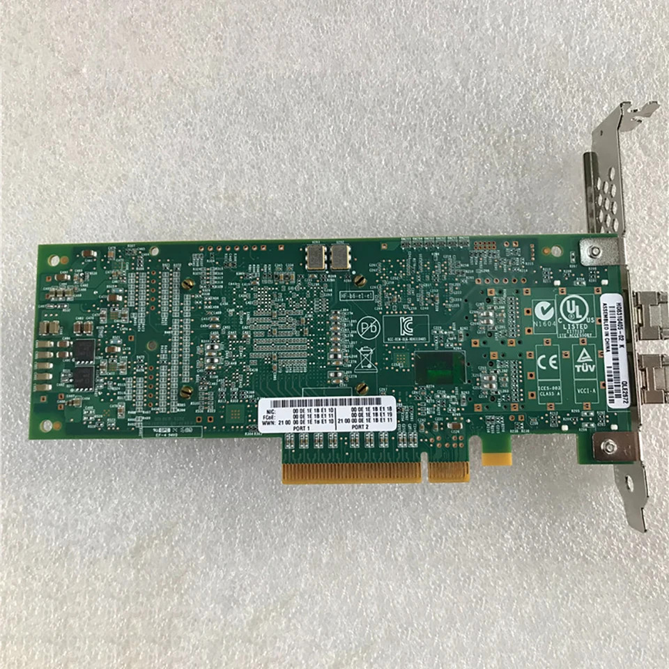 QLogic 듀얼 포트 HBA 카드 QLE2672 FC 16G 광섬유