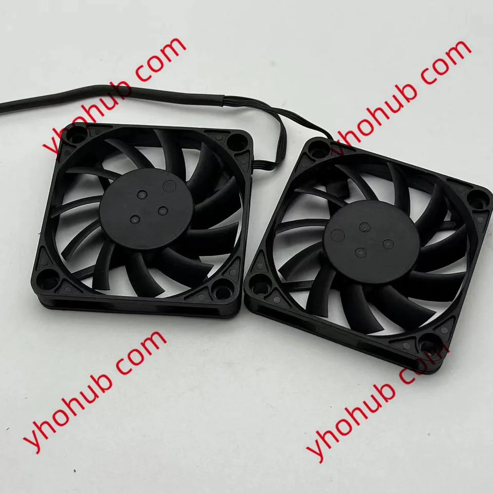 파워 로직 PLA06010B12L DC 12V 0.11A mm 4핀 서버 냉각팬